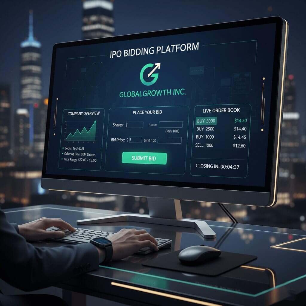 IPO Bidding Platform Image